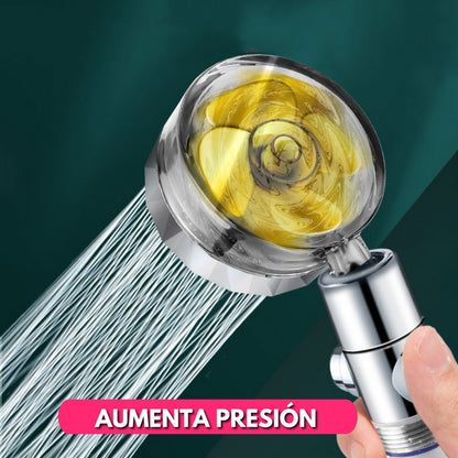 HydroJet | Cabezal de ducha que duplica la presión del agua